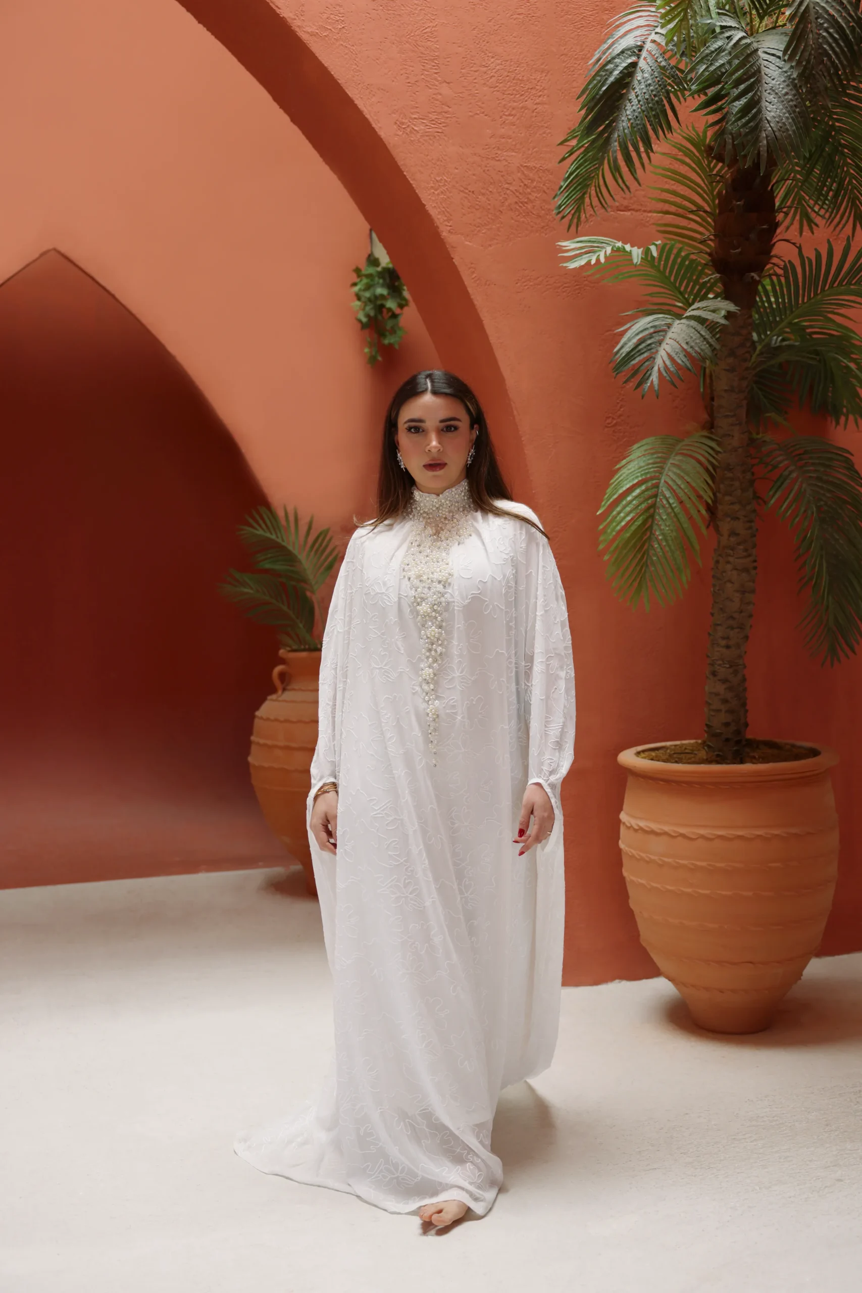 Lulu embellished modest dress by Kandé