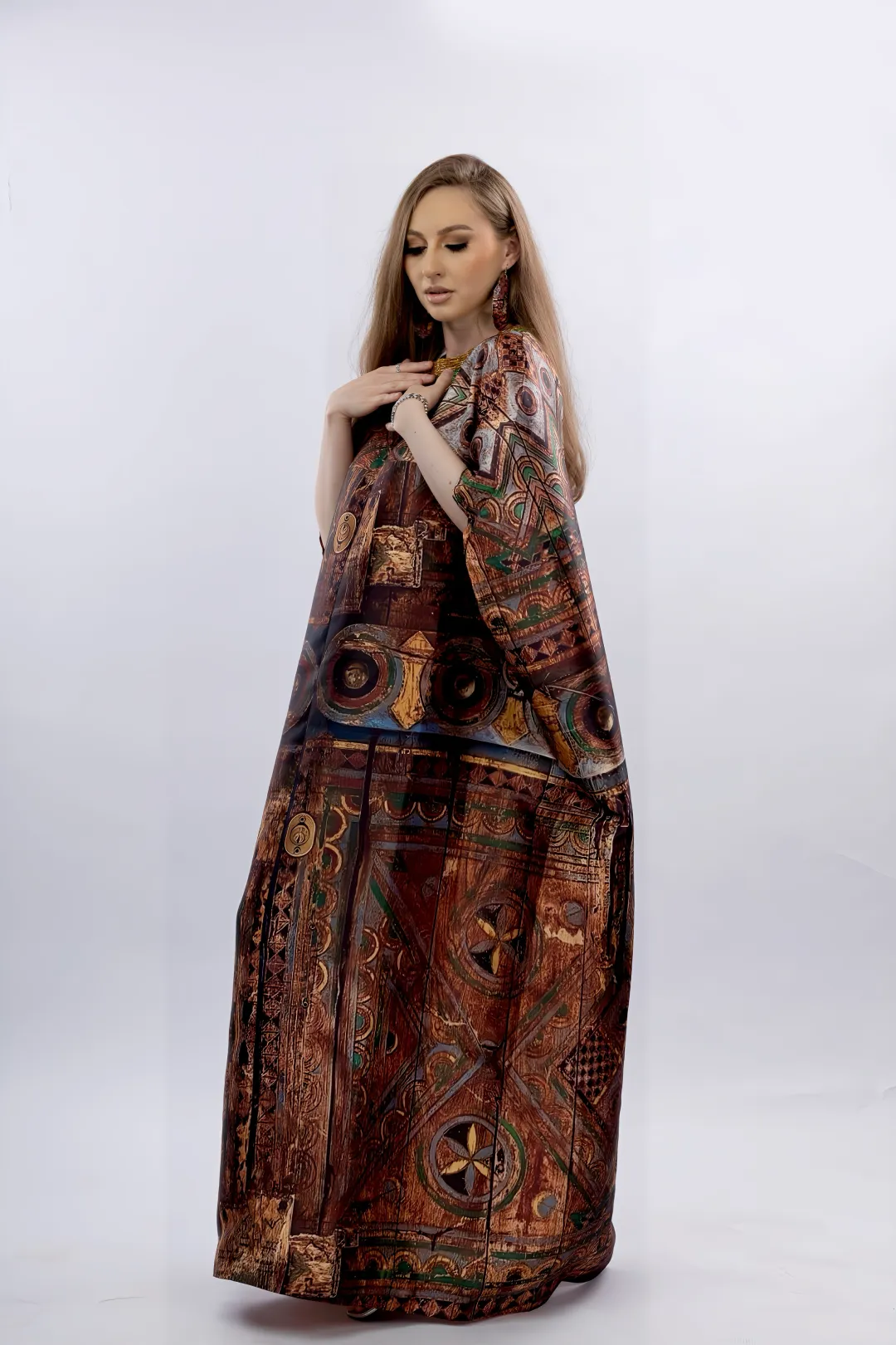 Moro-ccan Luxe Kaftan Set -Kande